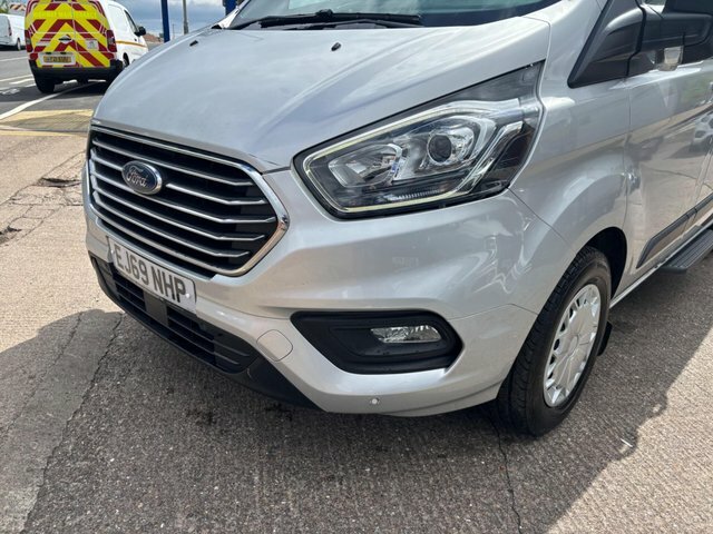 Ford Tourneo Custom 320 Ecoblue Shuttle L2 Silver #3