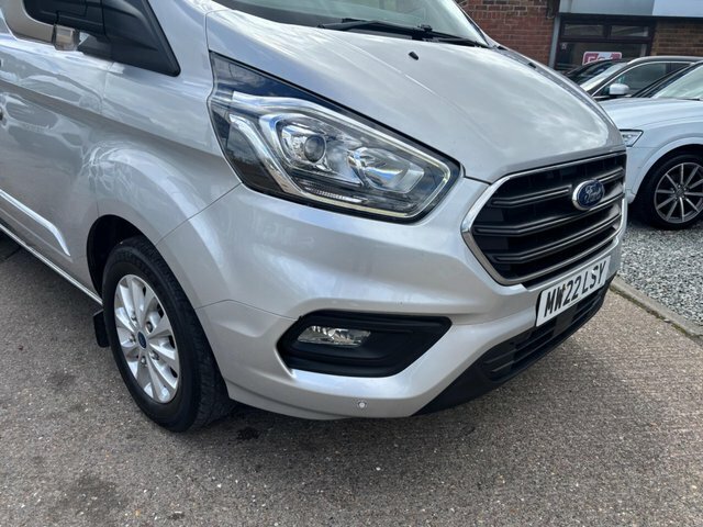 Ford Transit Custom 340 Ecoblue Mhev Limited MW22LSY Silver #2