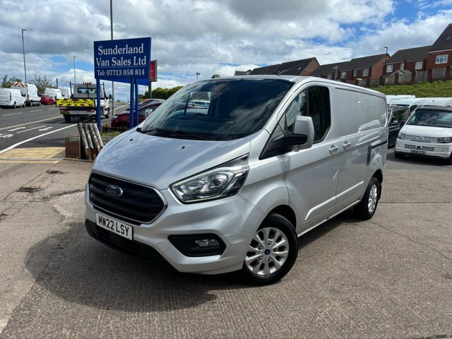 Ford Transit Custom 340 Ecoblue Mhev Limited Silver