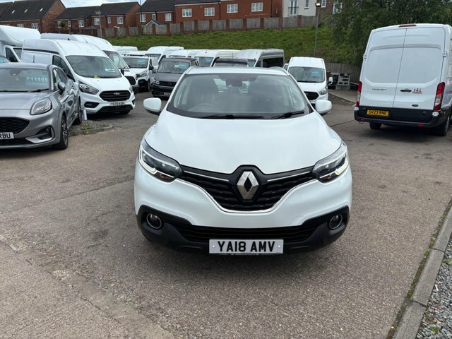 Renault Kadjar Dci Dynamique Nav Euro YA18AMV White #2