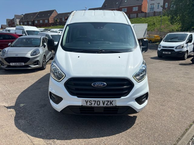 Ford Transit Custom 300 Ecoblue Trend L1 YS70VZK White #2