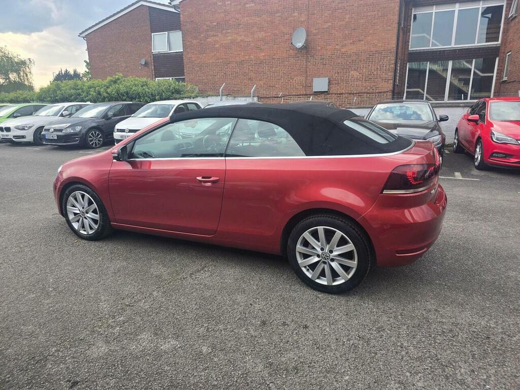 Volkswagen Golf 1.6 Tdi Bluemotion Tech Se Cabriolet Euro 5 Ss FX63XAN Red #5