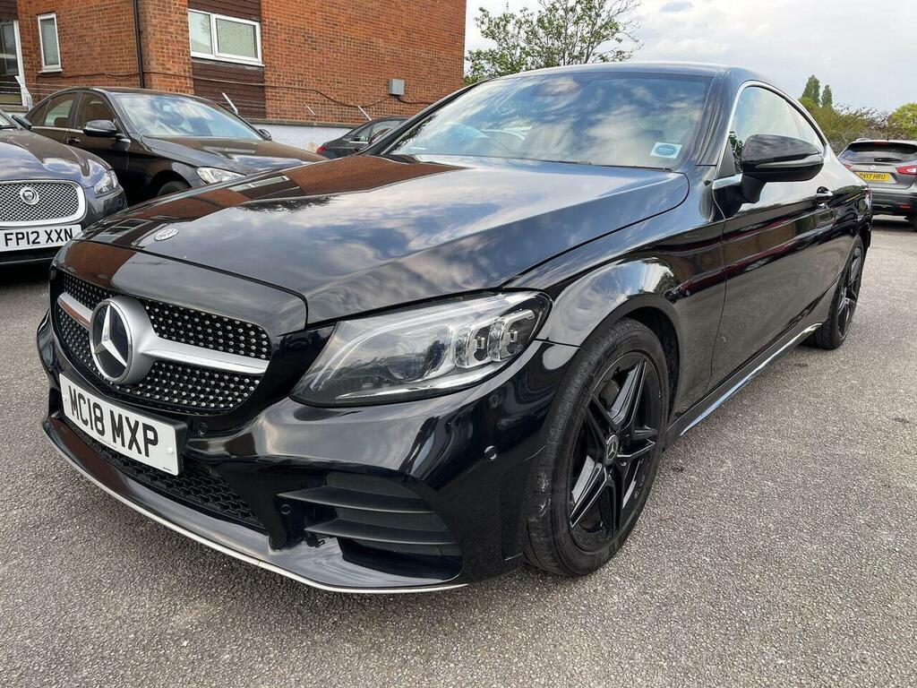 Mercedes-Benz C Class 2.0 C220d Amg Line Premium G-tronic Euro 6 Ss Black