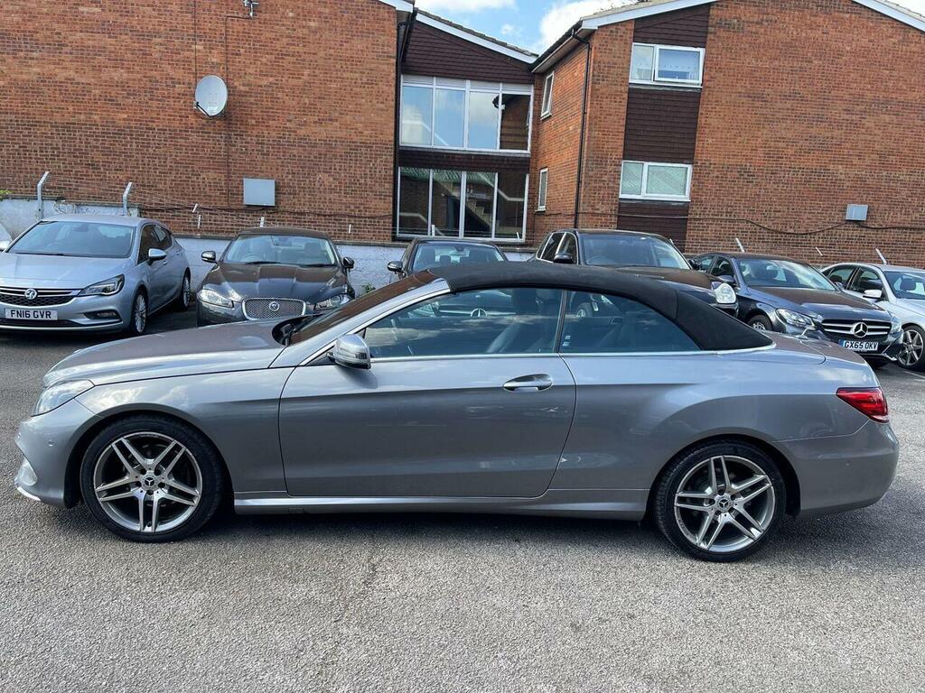 Mercedes-Benz E Class 2.1 E220 Bluetec Amg Line Cabriolet G-tronic Euro OY65LDU Silver #6