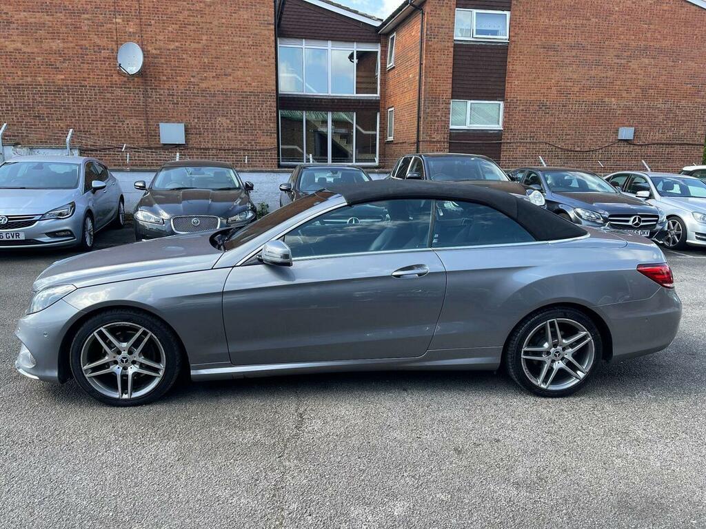 Mercedes-Benz E Class 2.1 E220 Bluetec Amg Line Cabriolet G-tronic Euro OY65LDU Silver #5