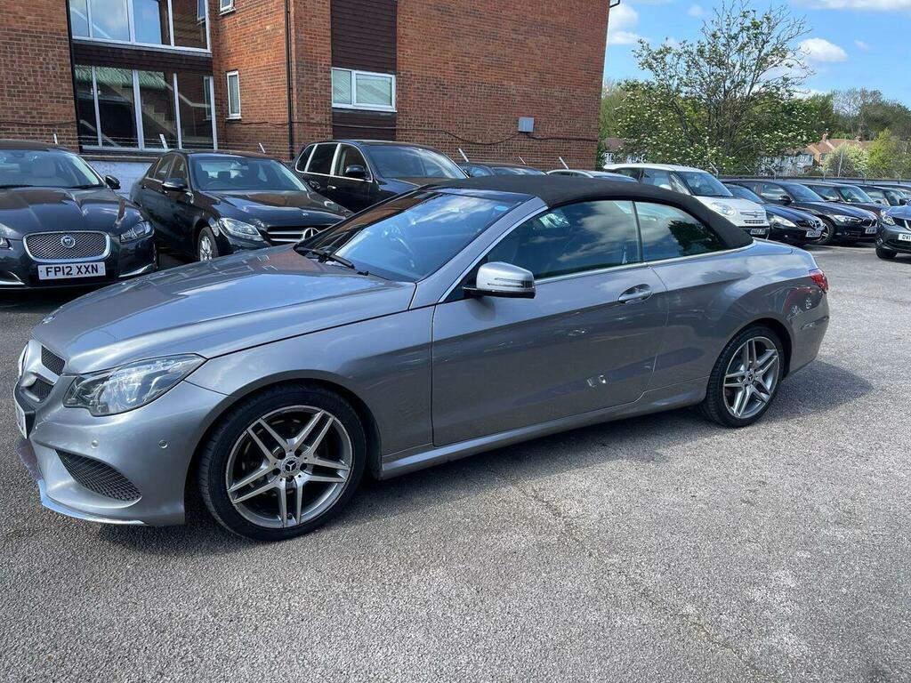 Mercedes-Benz E Class 2.1 E220 Bluetec Amg Line Cabriolet G-tronic Euro OY65LDU Silver #4