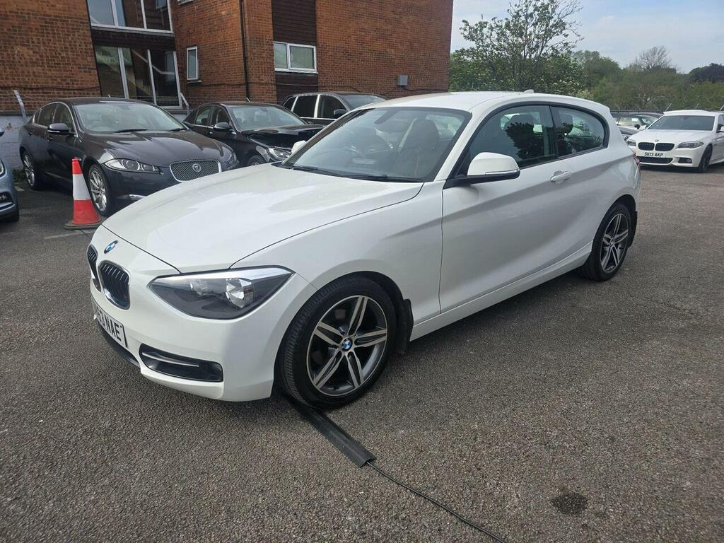 BMW 1 Series 2.0 116D Sport Euro 5 Ss White #3
