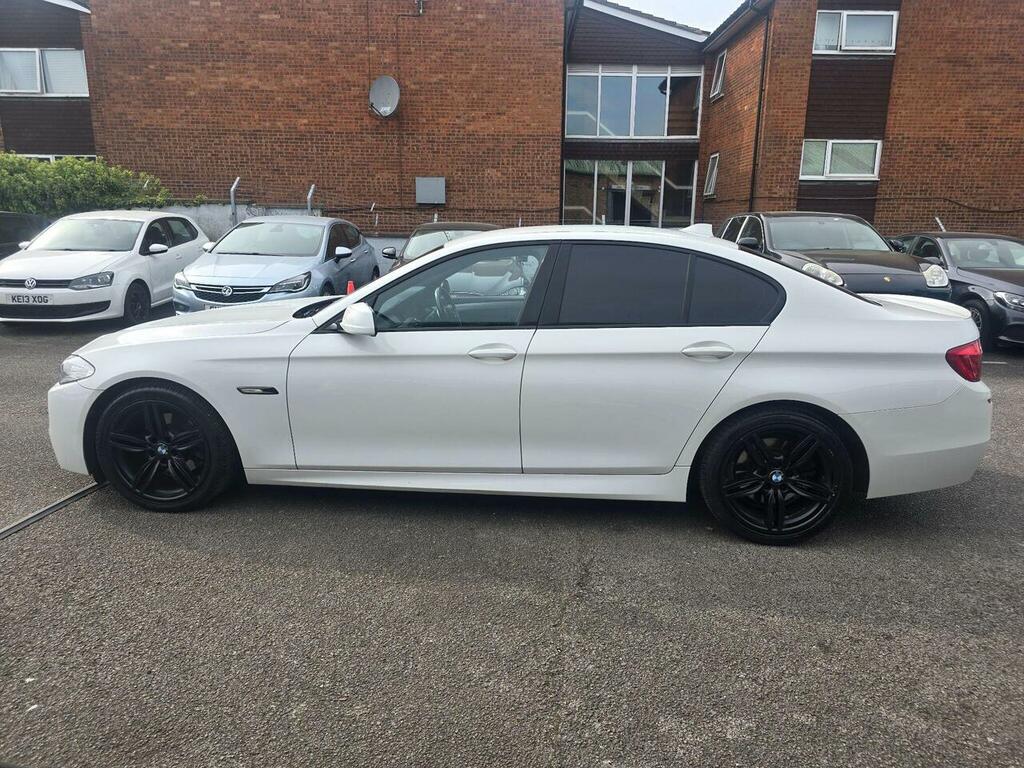 BMW 5 Series 2.0 520D M Sport Euro 5 Ss SK13AKP White #5