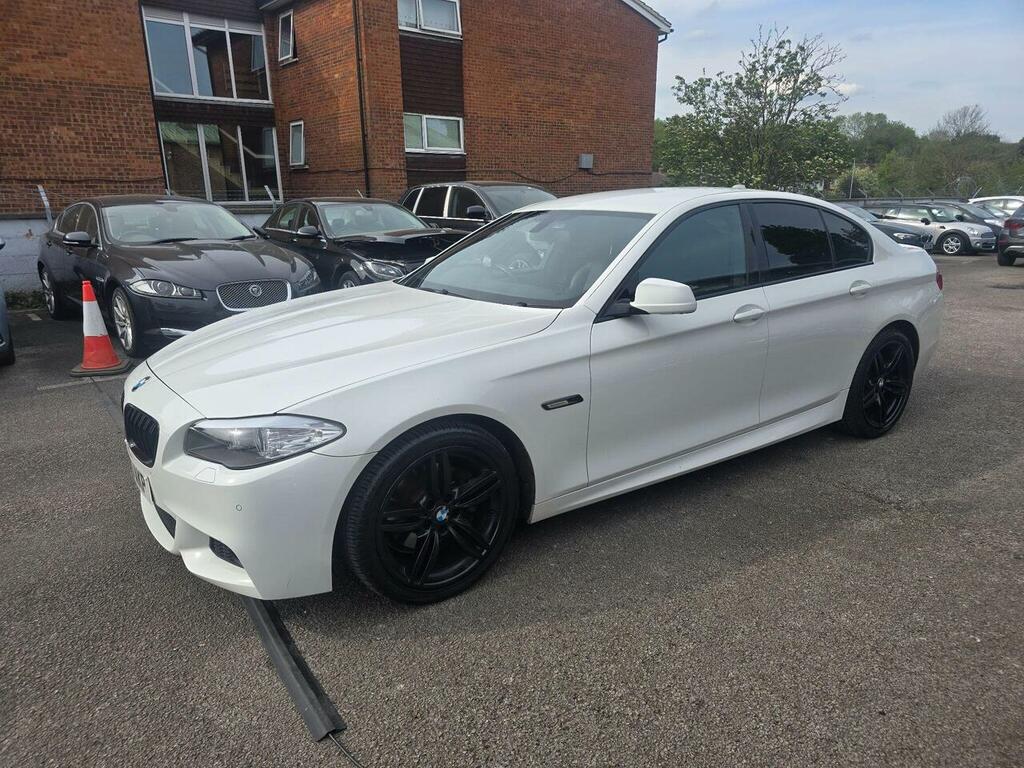 BMW 5 Series 2.0 520D M Sport Euro 5 Ss SK13AKP White #3