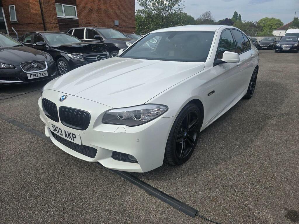 BMW 5 Series 2.0 520D M Sport Euro 5 Ss White