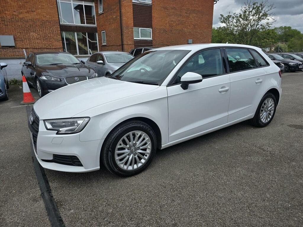 Audi A3 2.0 Tdi Se Technik Sportback Euro 6 Ss WN66HUJ White #3