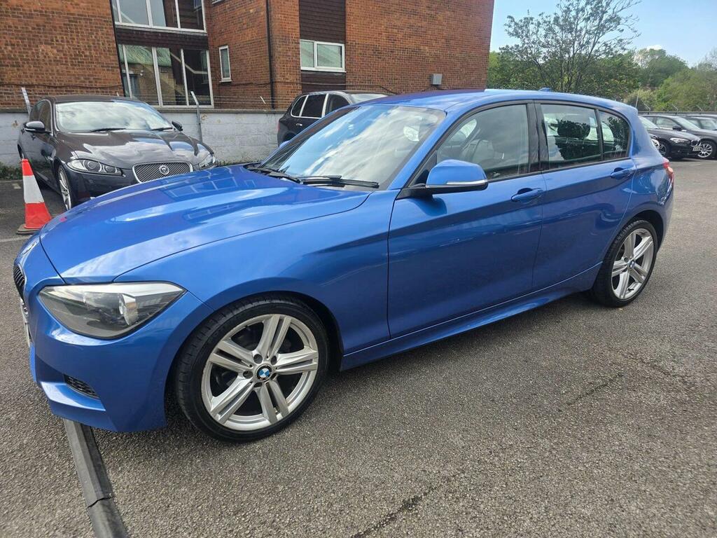 BMW 1 Series 2.0 118D M Sport Euro 5 Ss RV63CLX Blue #3