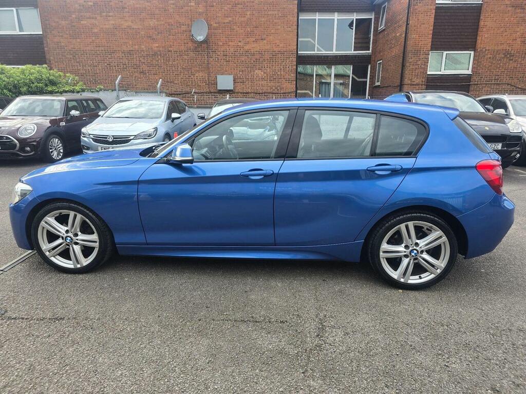 BMW 1 Series 2.0 118D M Sport Euro 5 Ss RV63CLX Blue #5
