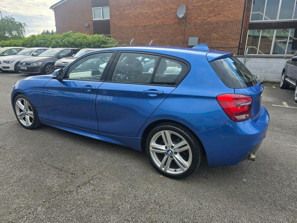BMW 1 Series 2.0 118D M Sport Euro 5 Ss RV63CLX Blue #6