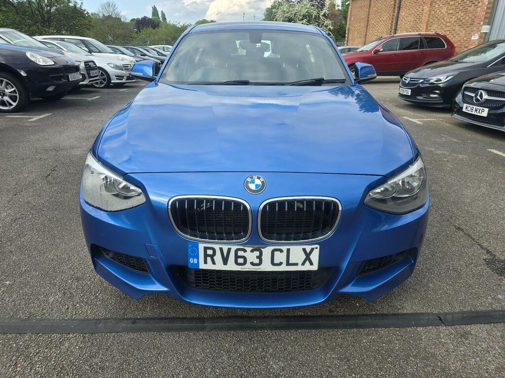 BMW 1 Series 2.0 118D M Sport Euro 5 Ss RV63CLX Blue #2
