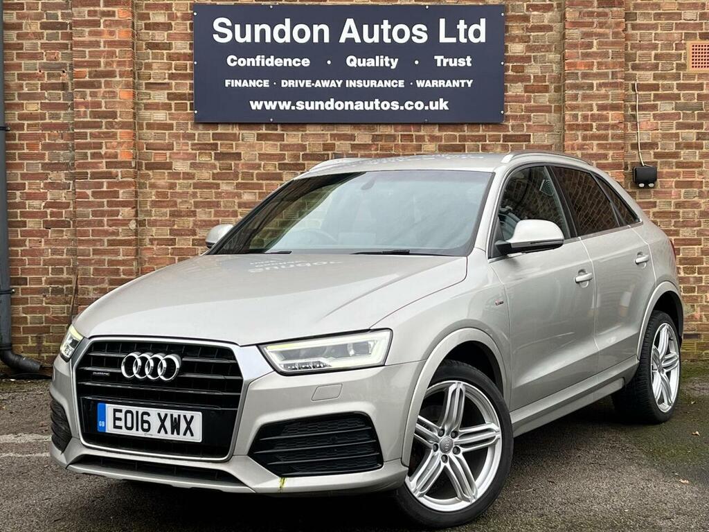 Audi Q3 2.0 Tdi S Line Plus S Tronic Quattro Euro 6 Ss Silver