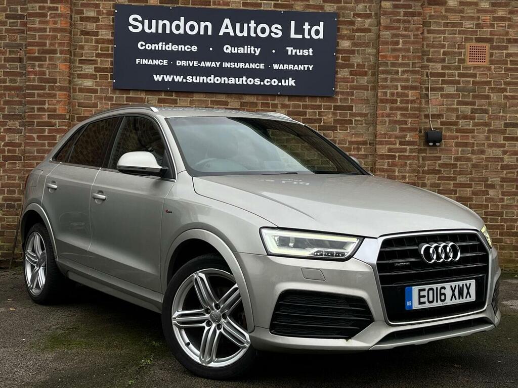 Audi Q3 2.0 Tdi S Line Plus S Tronic Quattro Euro 6 Ss EO16XWX Silver #2