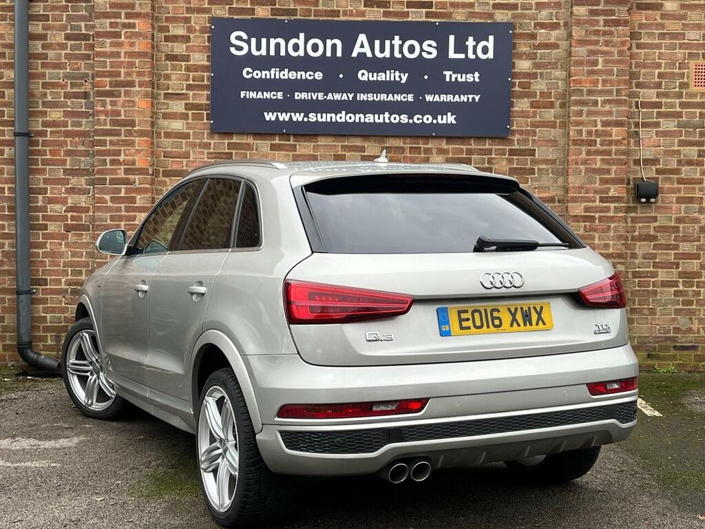 Audi Q3 2.0 Tdi S Line Plus S Tronic Quattro Euro 6 Ss EO16XWX Silver #4