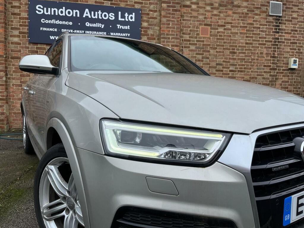 Audi Q3 2.0 Tdi S Line Plus S Tronic Quattro Euro 6 Ss EO16XWX Silver #5