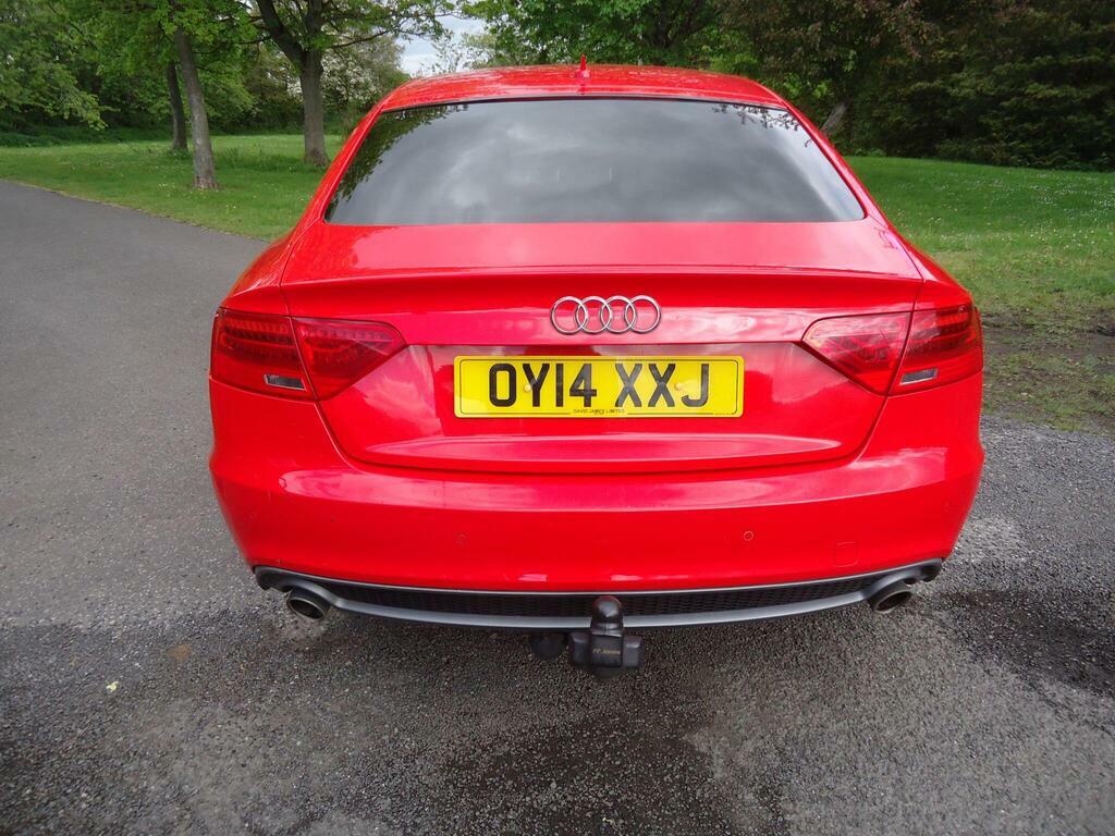 Audi A5 3.0 Tdi V6 Black Edition Sportback Multitronic Eur Red #6