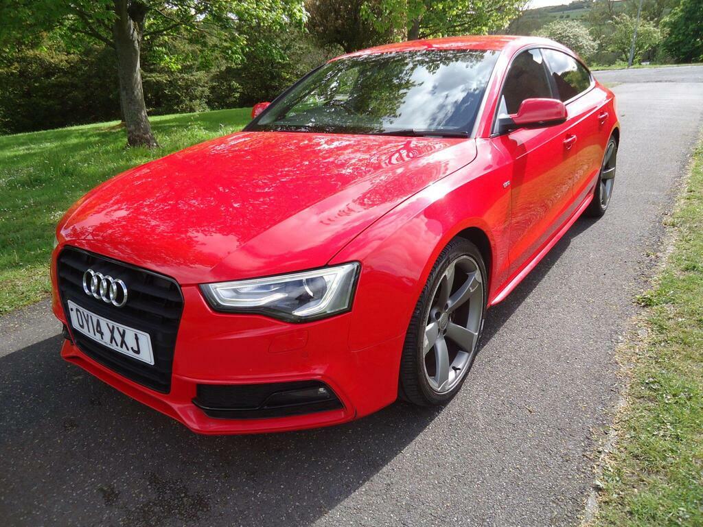 Audi A5 3.0 Tdi V6 Black Edition Sportback Multitronic Eur Red