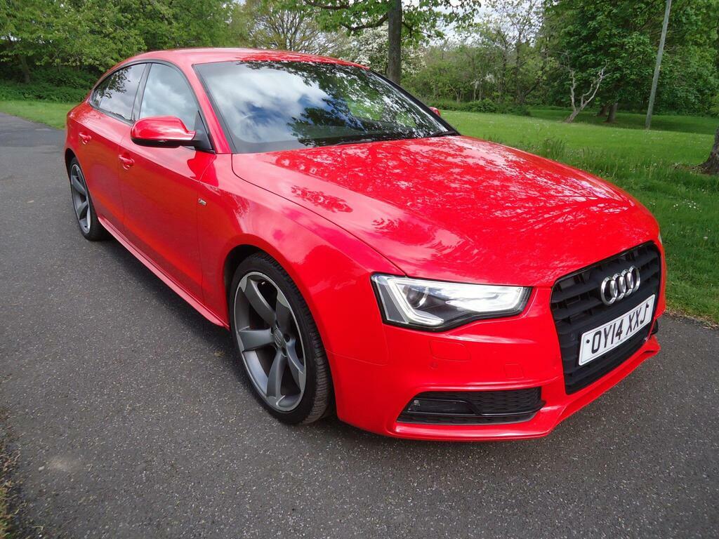 Audi A5 3.0 Tdi V6 Black Edition Sportback Multitronic Eur Red #3