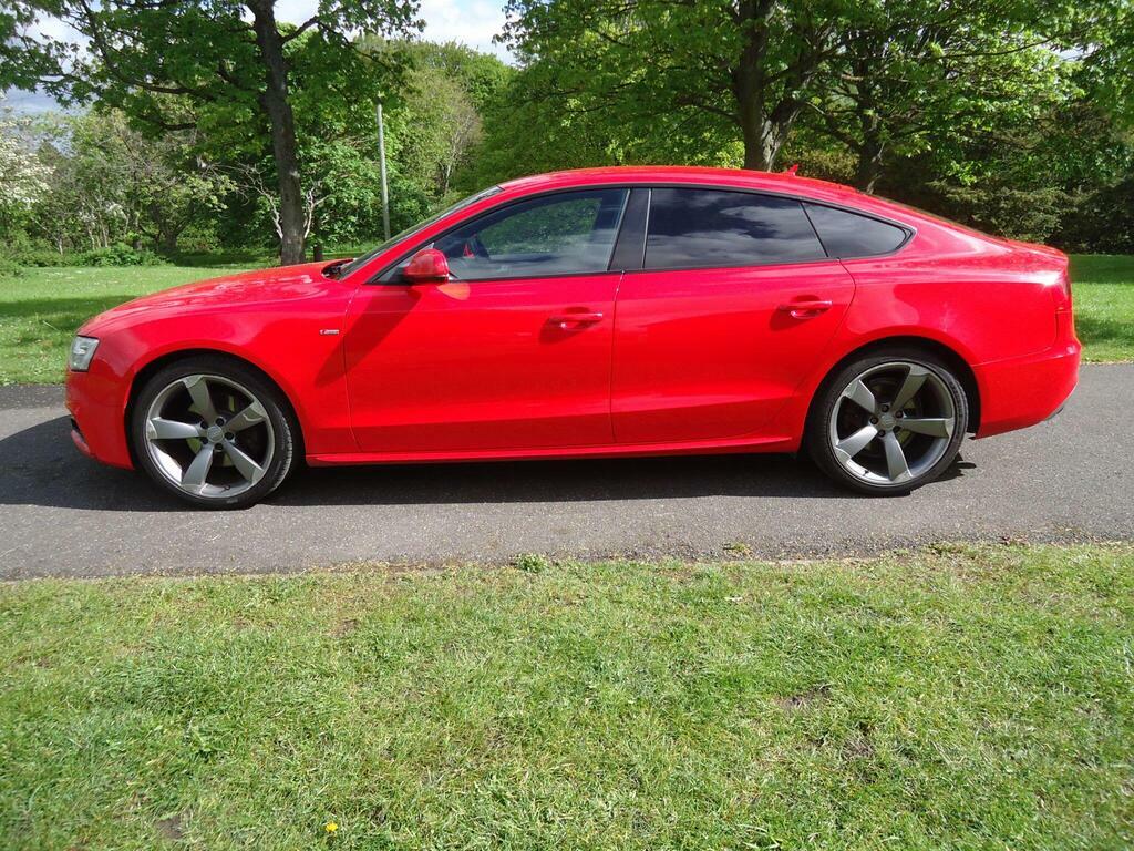 Audi A5 3.0 Tdi V6 Black Edition Sportback Multitronic Eur Red #2