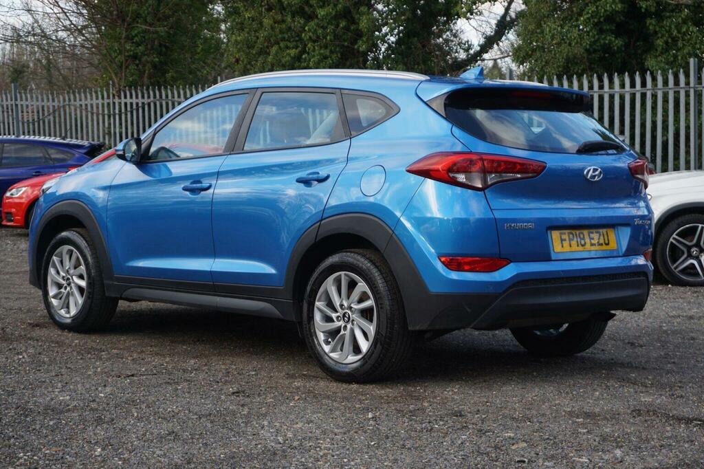 Hyundai Tucson Suv 1.6 Gdi Blue Drive Se Nav Euro 6 Ss 20 FP18EZU Blue #2