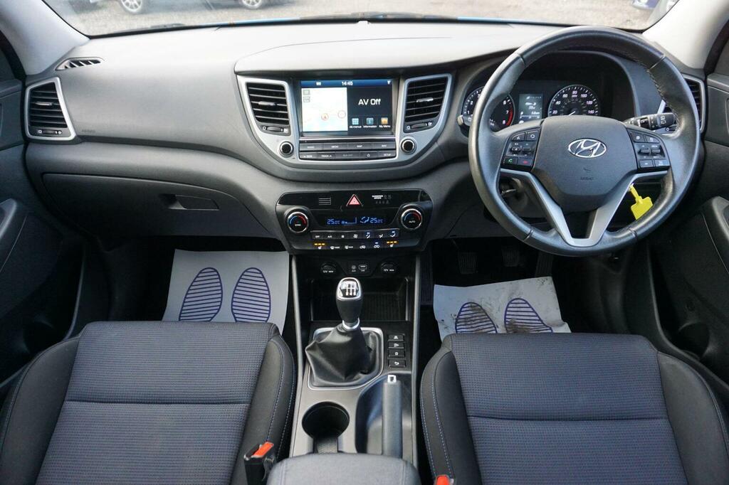 Hyundai Tucson Suv 1.6 Gdi Blue Drive Se Nav Euro 6 Ss 20 FP18EZU Blue #3