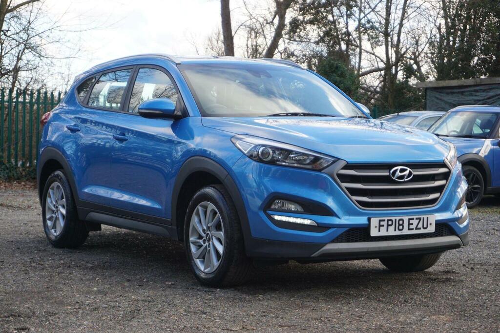 Hyundai Tucson Suv 1.6 Gdi Blue Drive Se Nav Euro 6 Ss 20 FP18EZU Blue #4