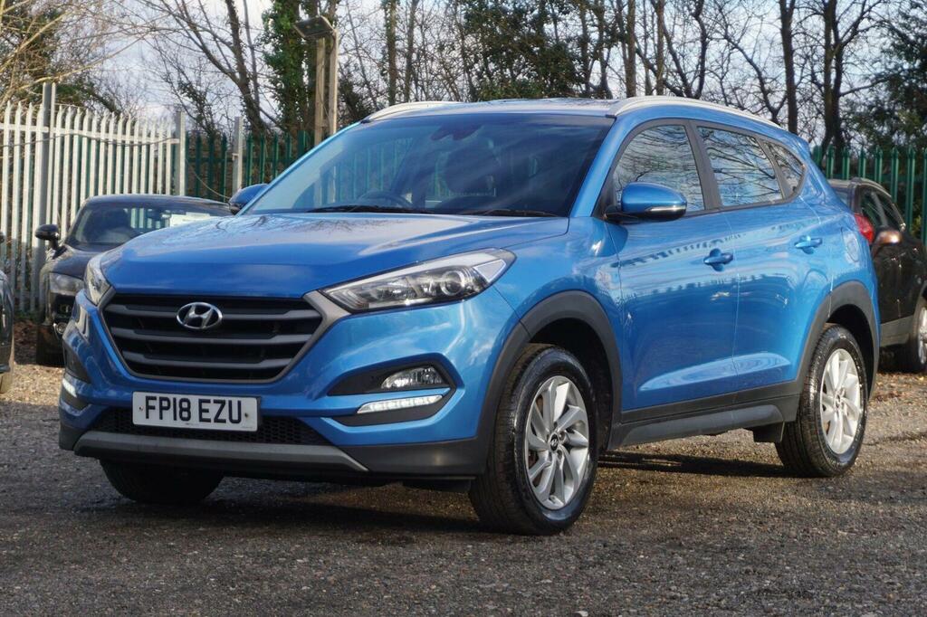 Hyundai Tucson Suv 1.6 Gdi Blue Drive Se Nav Euro 6 Ss 20 FP18EZU Blue #6
