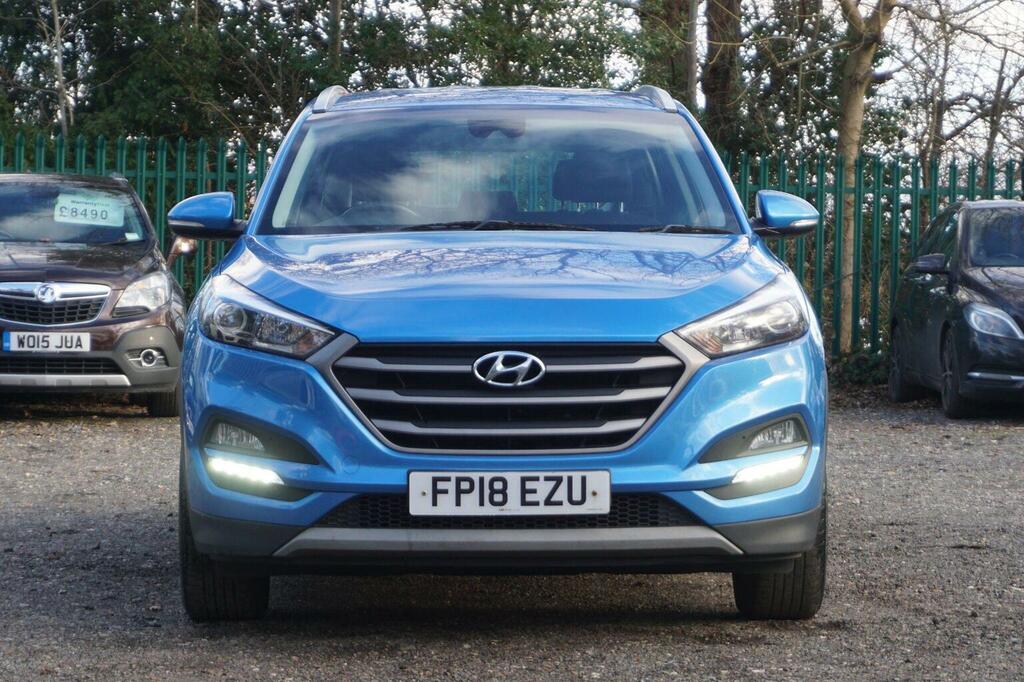 Hyundai Tucson Suv 1.6 Gdi Blue Drive Se Nav Euro 6 Ss 20 FP18EZU Blue #5