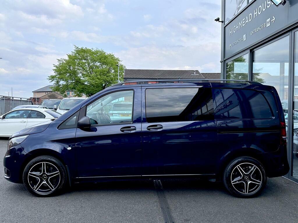 Mercedes-Benz Vito 2.1 119 Cdi Bluetec Sport Crew Van G-tronic Rwd L Blue #4