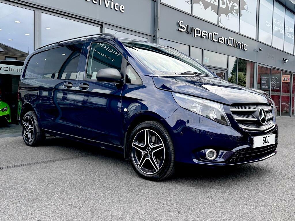 Mercedes-Benz Vito 2.1 119 Cdi Bluetec Sport Crew Van G-tronic Rwd L Blue