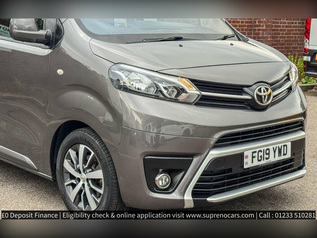 Toyota PROACE 2.0D Family Medium Mpv Mwb Euro 6 Ss Grey #5