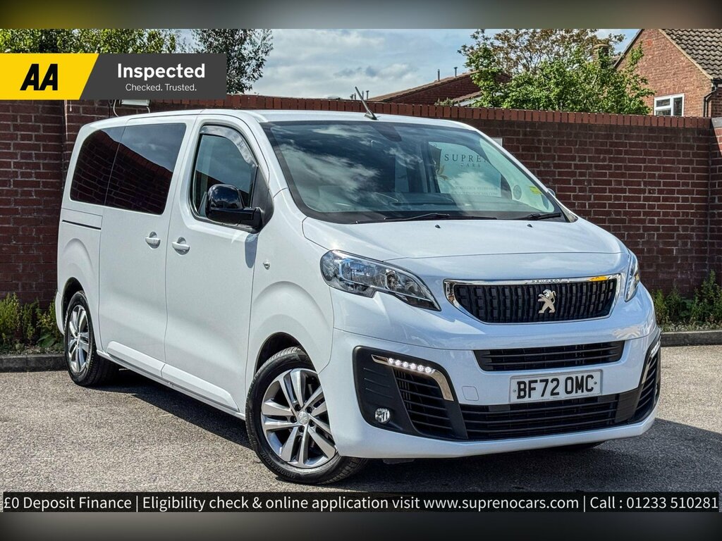 Peugeot Traveller 2.0 Bluehdi Active Standard Mpv Eat Mwb Euro 6 S White