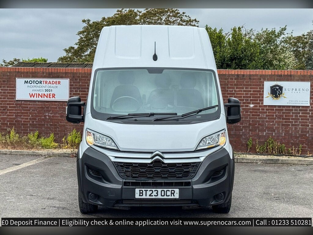 Citroen Relay 2.2 Bluehdi 35 Enterprise Edition Panel Van Di White #5