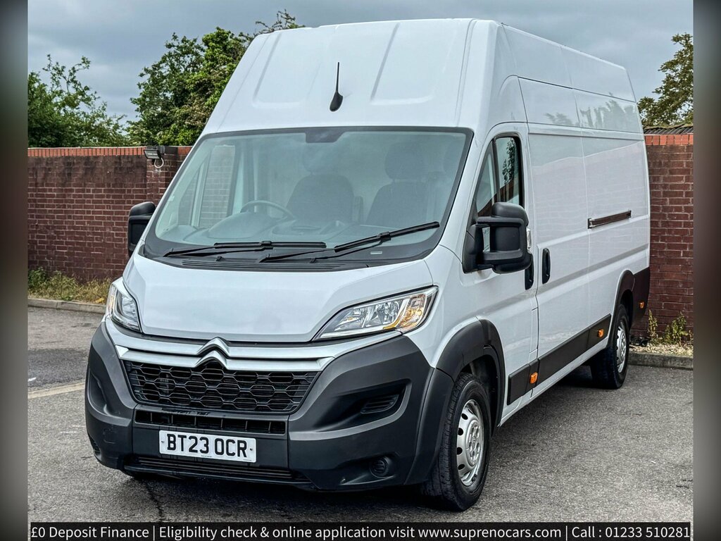 Citroen Relay 2.2 Bluehdi 35 Enterprise Edition Panel Van Di White #6