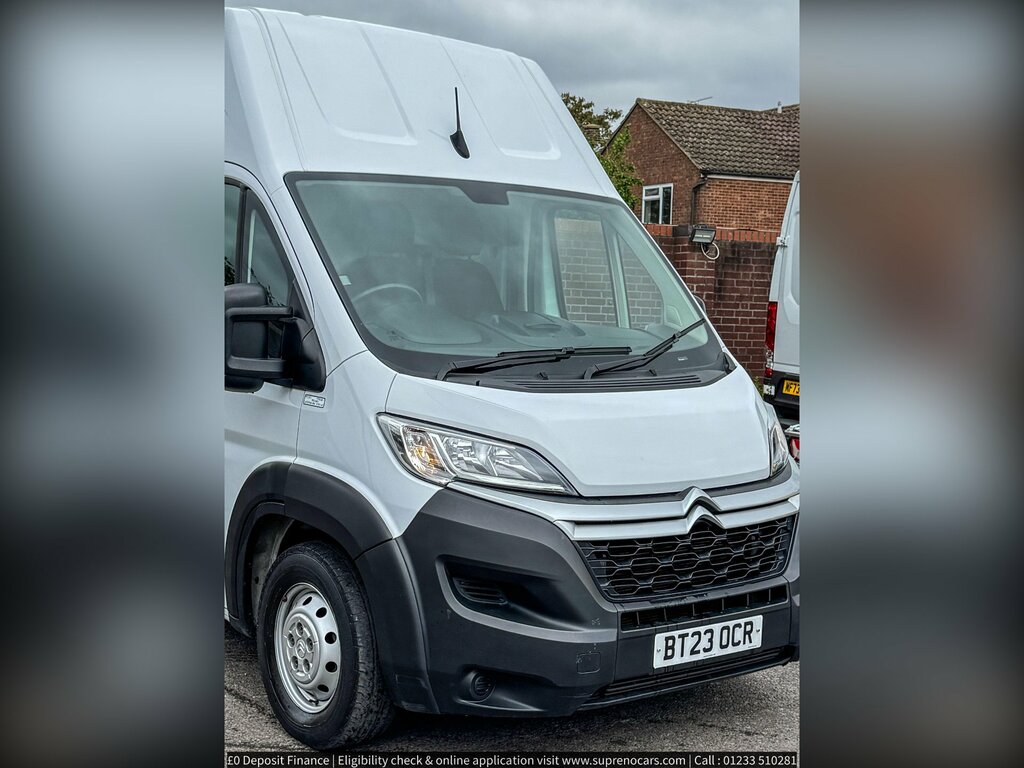 Citroen Relay 2.2 Bluehdi 35 Enterprise Edition Panel Van Di White #4