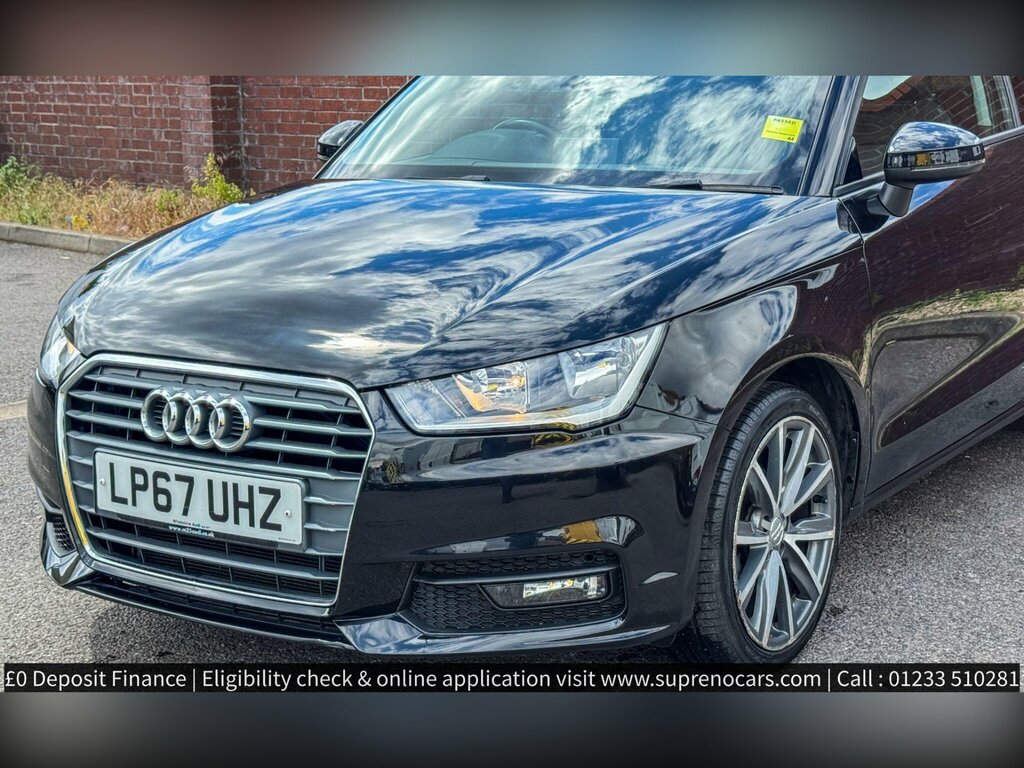 Audi A1 1.0 Tfsi Sport Hatchback S Tronic Euro Black #6