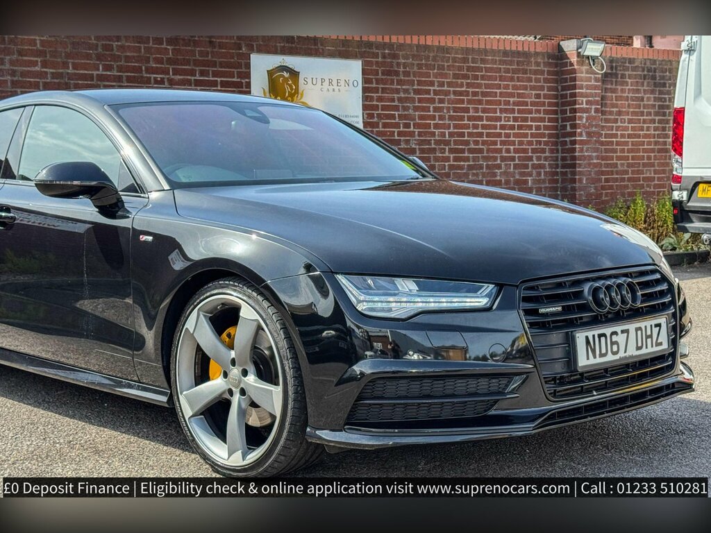 Audi A7 3.0 Tdi V6 Black Edition Sportback S Tronic Quattr ND67DHZ Black #5