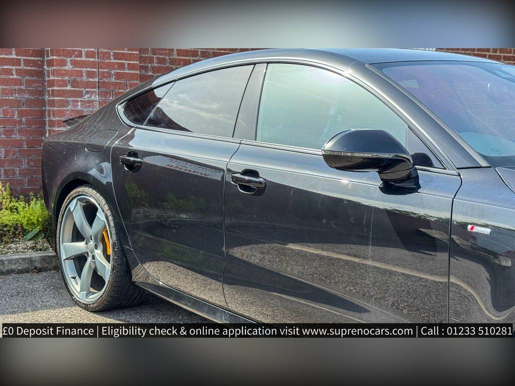 Audi A7 3.0 Tdi V6 Black Edition Sportback S Tronic Quattr ND67DHZ Black #4