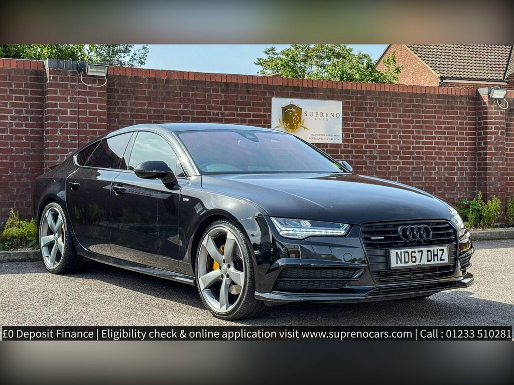 Audi A7 3.0 Tdi V6 Black Edition Sportback S Tronic Quattr ND67DHZ Black #3