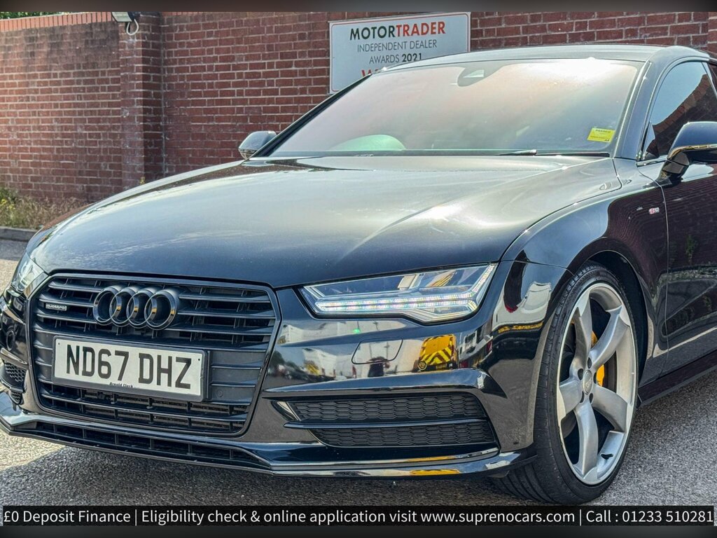 Audi A7 3.0 Tdi V6 Black Edition Sportback S Tronic Quattr ND67DHZ Black #6