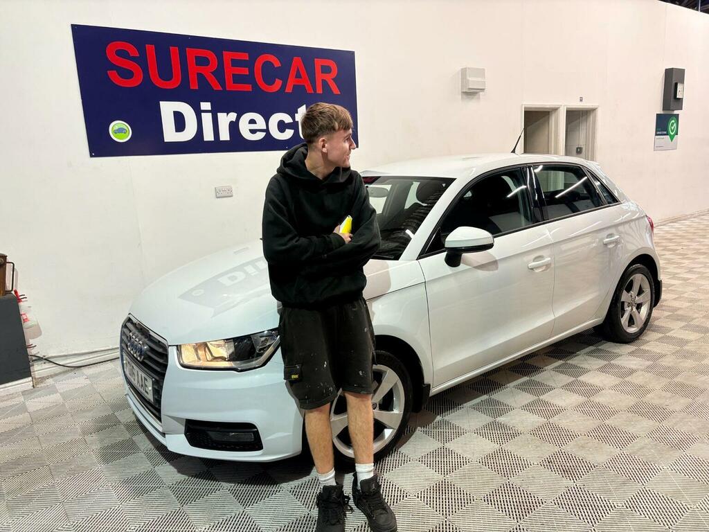 Audi A1 Hatchback 1.4 Tfsi Sport Sportback Euro 6 Ss White #4