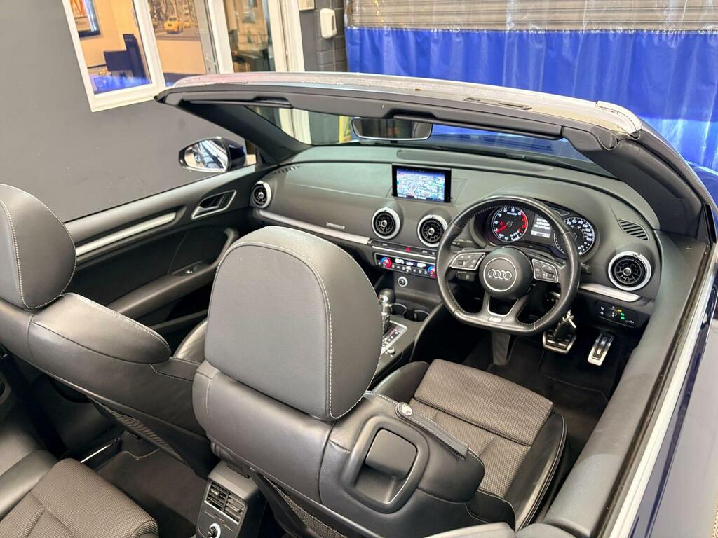 Audi A3 Cabriolet Convertible 1.4 Tfsi Cod S Line S Tronic Euro 6 S Blue #5