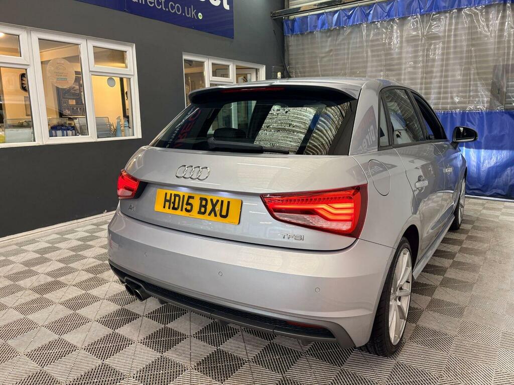 Audi A1 Hatchback 1.4 Tfsi Cod S Line Sportback Euro 6 S Silver #3