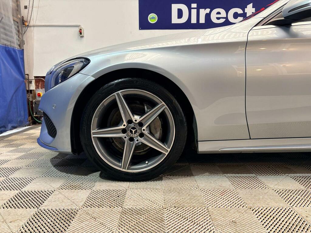 Mercedes-Benz C Class Estate 2.1 C220d Amg Line G-tronic Euro 6 Ss 5 Silver #6