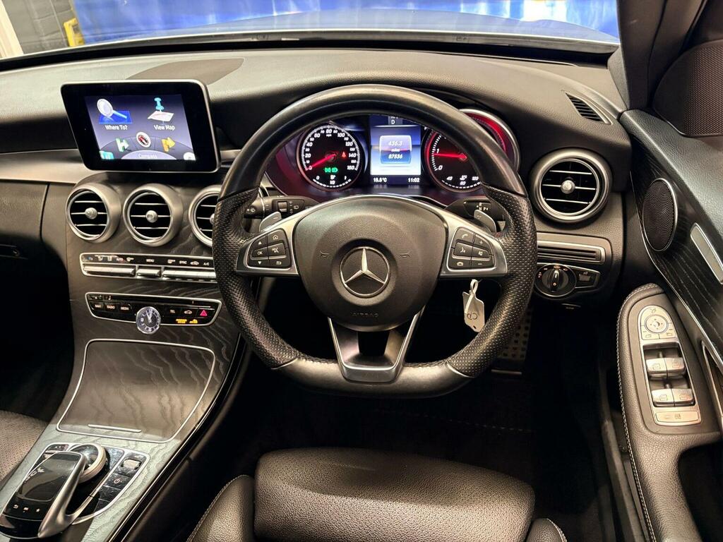 Mercedes-Benz C Class Estate 2.1 C220d Amg Line G-tronic Euro 6 Ss 5 Silver #4