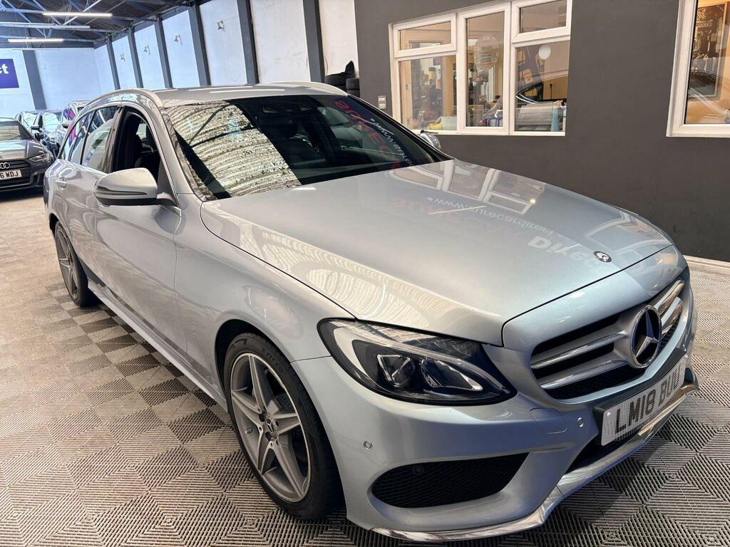Mercedes-Benz C Class Estate 2.1 C220d Amg Line G-tronic Euro 6 Ss 5 Silver #5